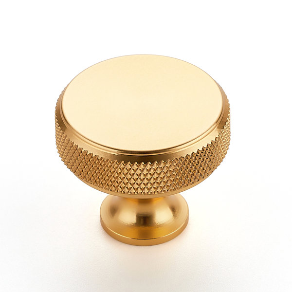 Ravinte Brushed Brass Knob Round Multipack Wayfair